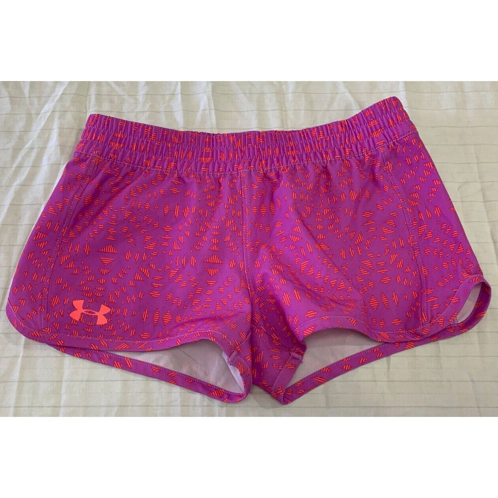 UNDER ARMOUR LOOSE HEAT GEAR GIRLS SHORTS SIZE YOUTH S